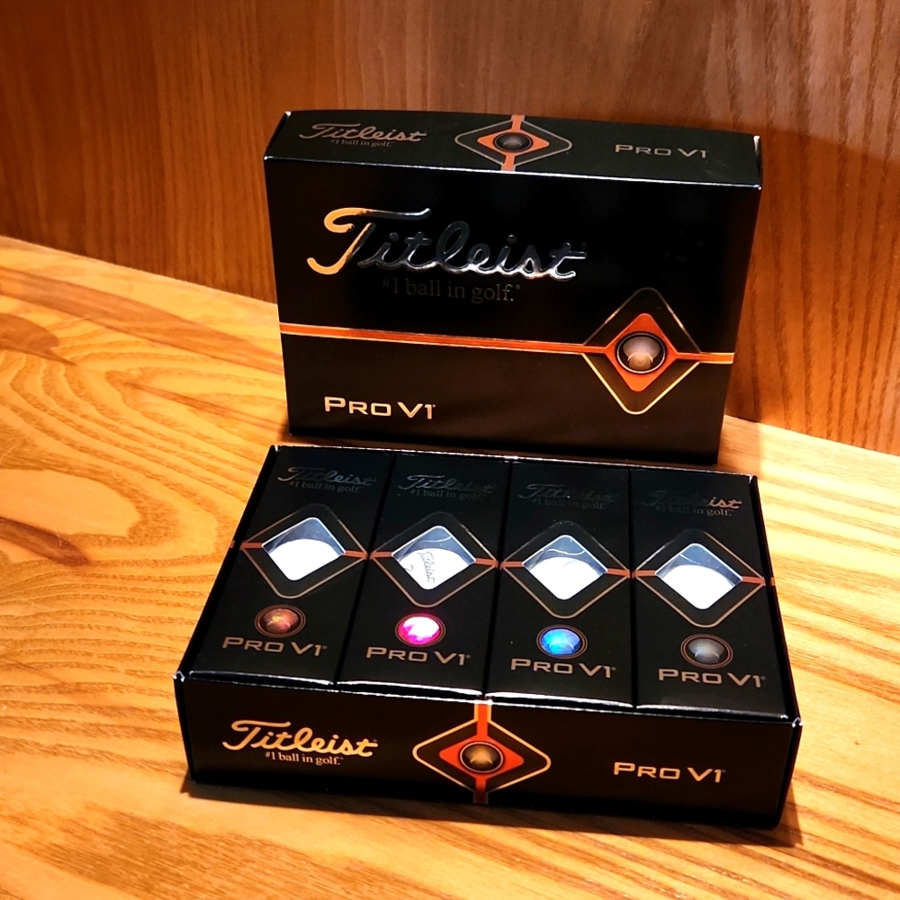 NWT Titleist Pro V1 Golf Balls, 1 doz.